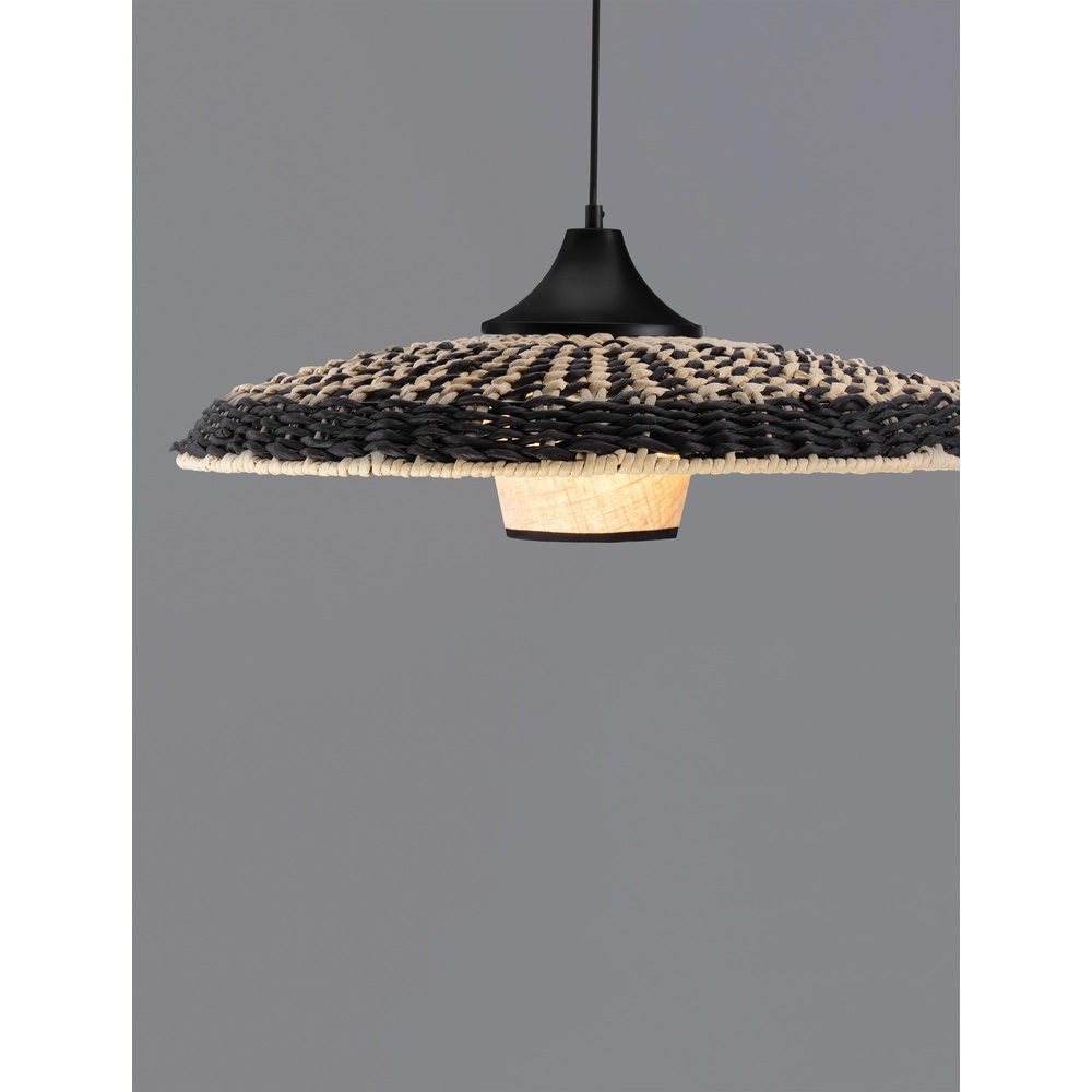Hanglamp Capa zwart Lyora 5212017452924
