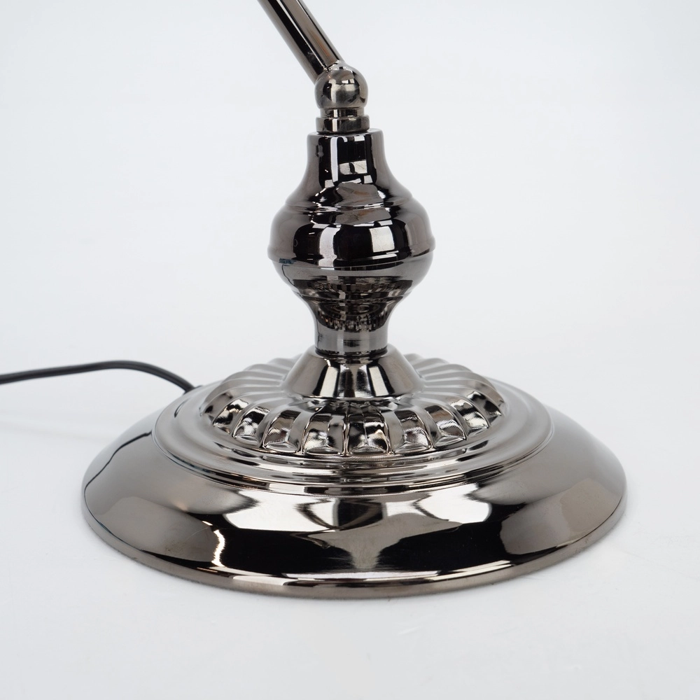 Antieke bureaulamp Banker nikker met wit Eglo 9008606307173