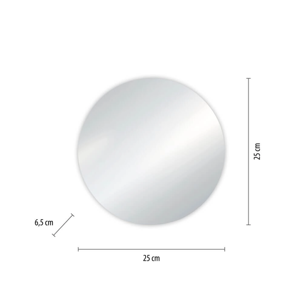 Design wandlamp Akku Puntua Ø 25cm chroom Paul Neuhaus 4012248375839