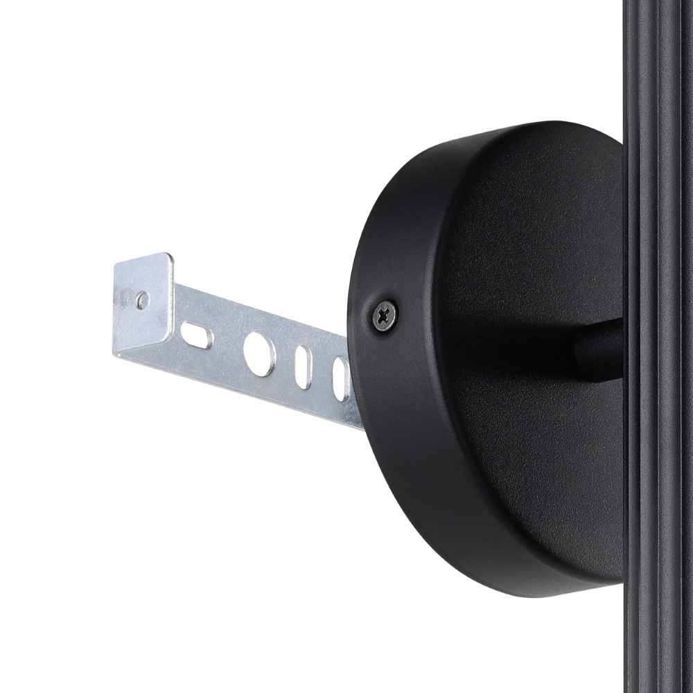 Opbouwspot Portillo up & down zwart Eglo 9008606360536