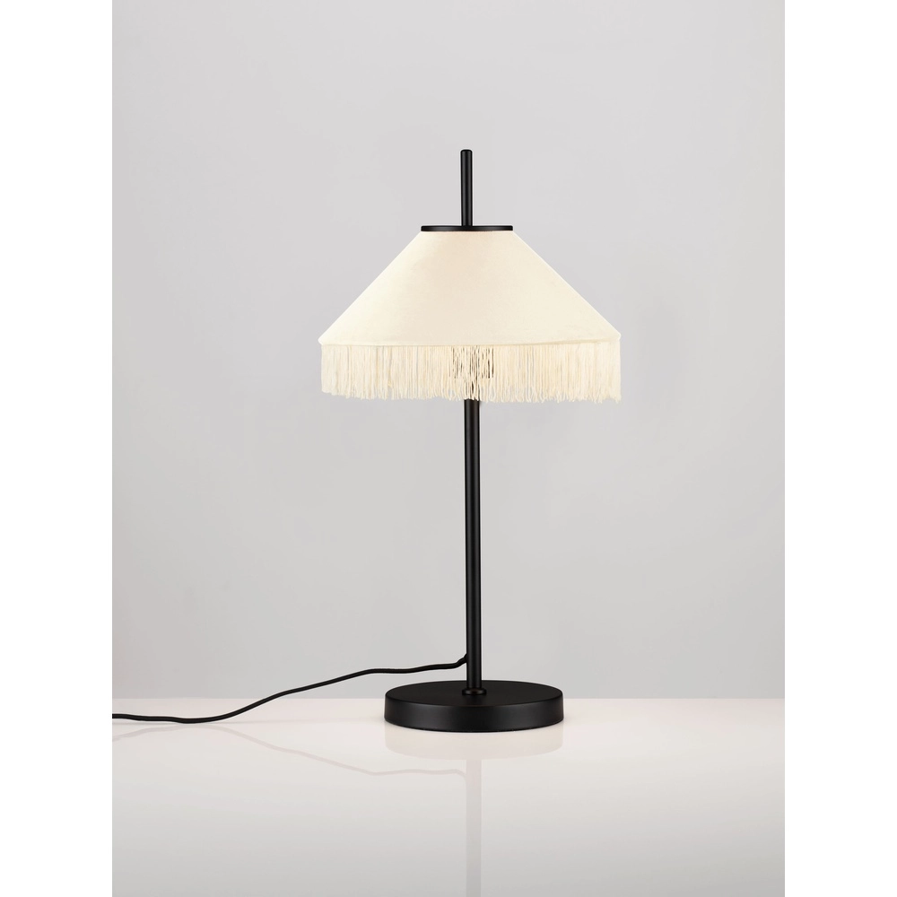 Tiffany tafellamp Velvy beige Lyora 5212017493804