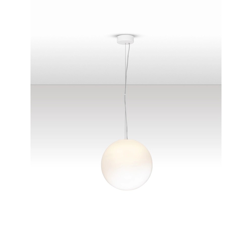Witte hanglamp Bolita bol Ø 30cm Lyora 5212017483577