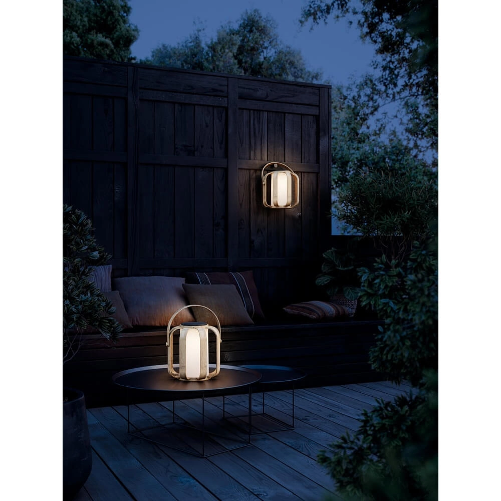 Solar tafellampje Bob hout Nordlux 5704924004568