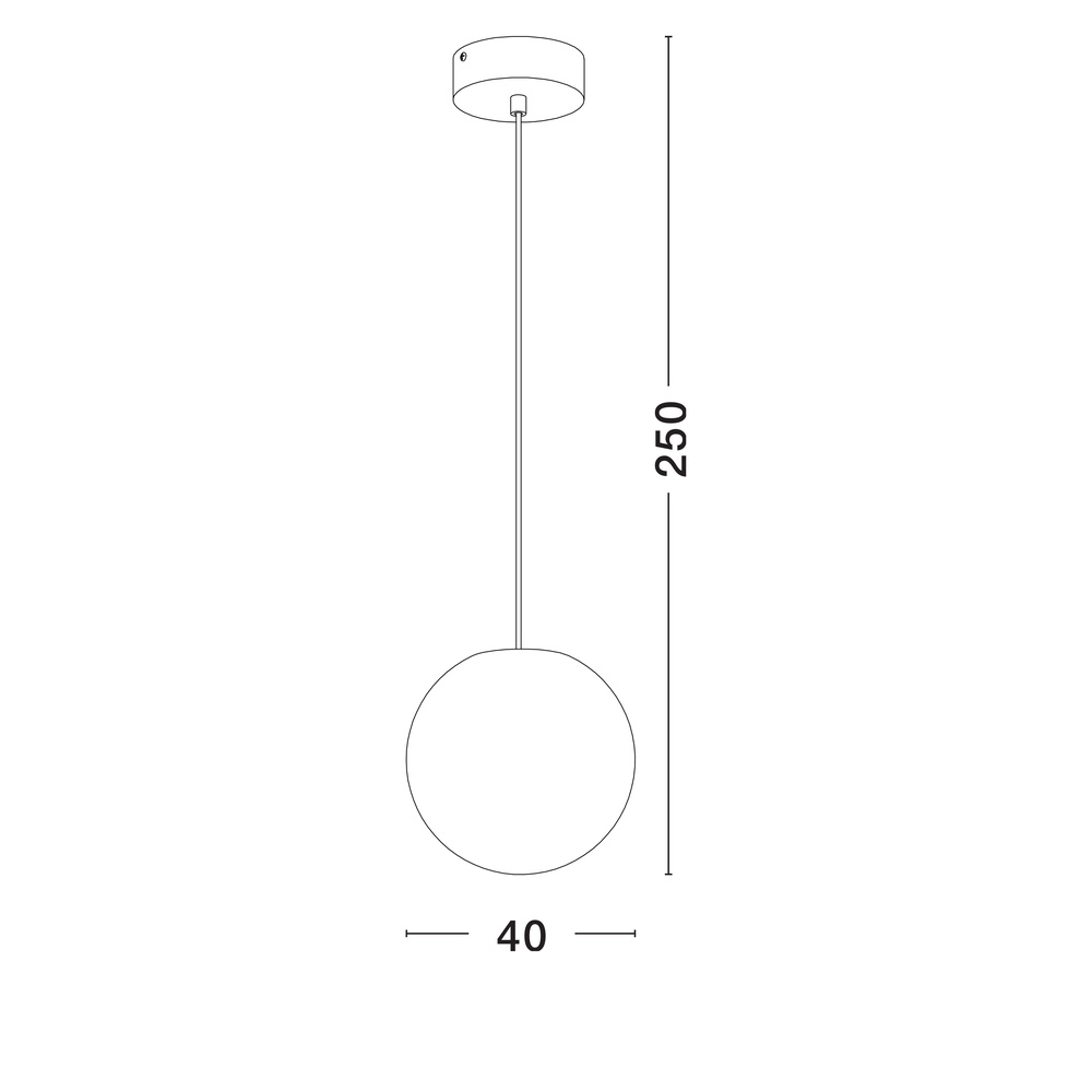 Hanglamp Moon Ø 40cm Lyora 5212017454546