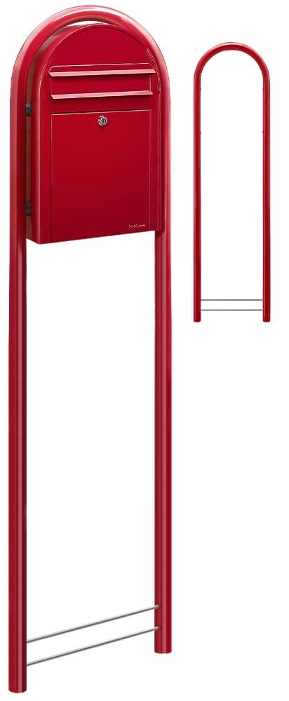 Brievenbus Classic S 3001 Helderrood Bobi 6417237039057