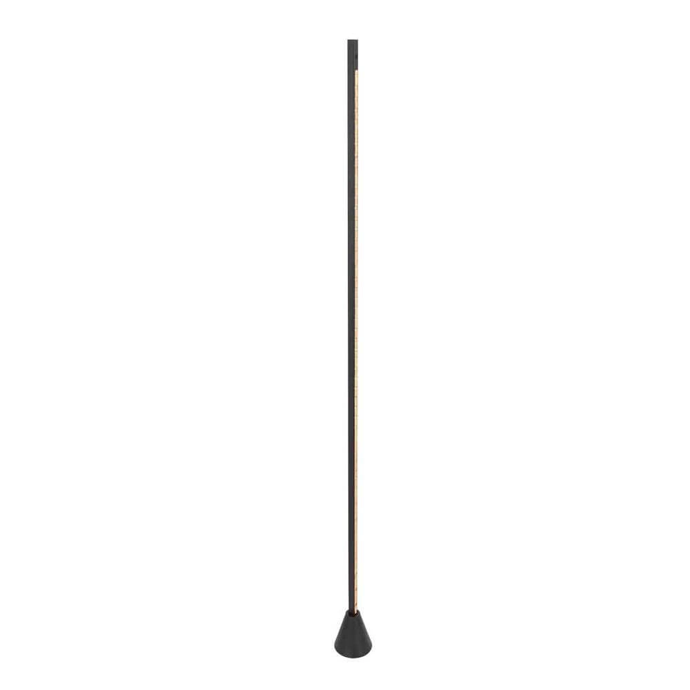 Strakke vloerlamp Luzhaz zwart