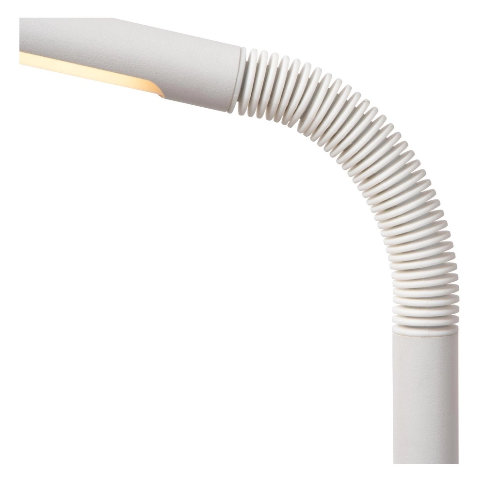 Oplaadbare leeslamp Gilly wit Lucide 5411212361196