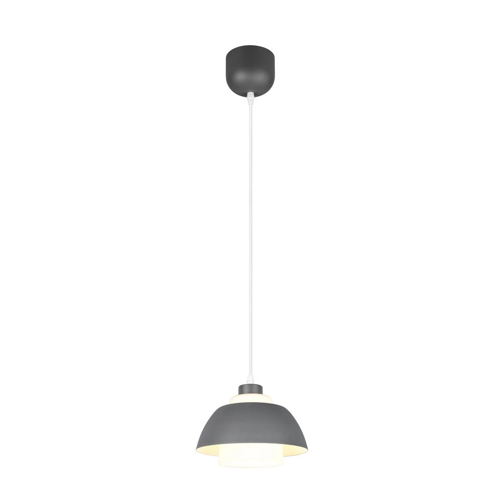 Design hanglamp Tilos antraciet Ø 23cm Trio 4017807682403