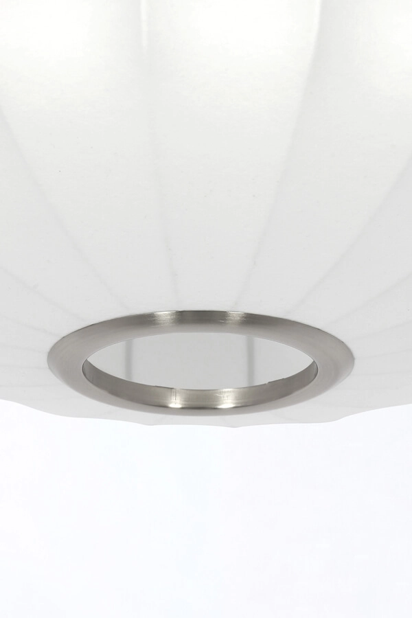Japandi plafondlamp Fay Ø 50cm wit Light & Living 8717807760458