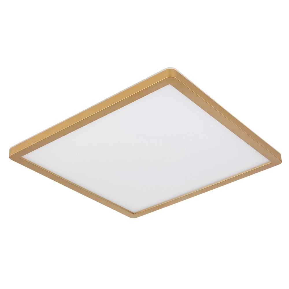 Plafonniere Sapana vierkant 42cm goud Globo 9007371451432