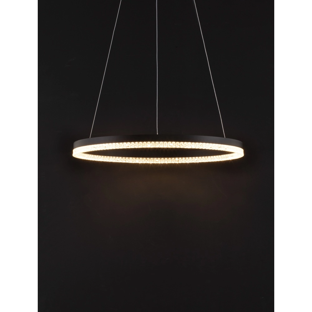 Hanglamp Adria zwart Ø 60cm Lyora 5212017443786