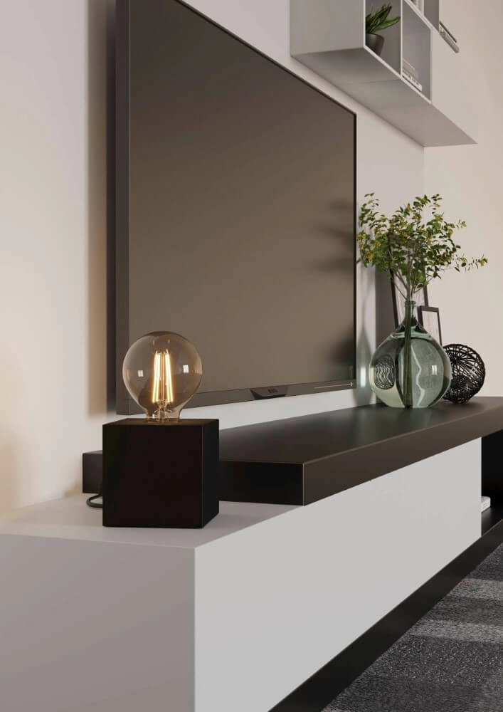 Tafelblokje Prestwick 2 donker brons Eglo 9002759435493