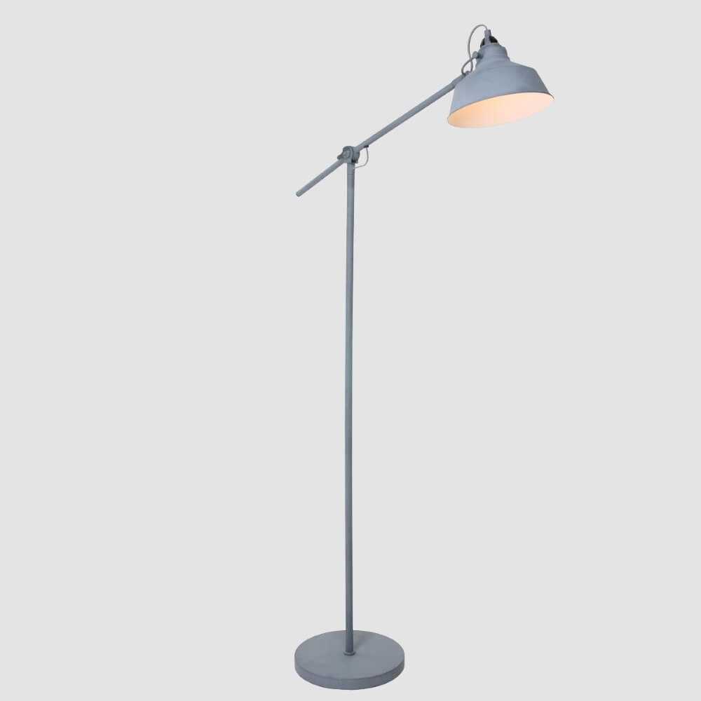 Vintage leeslamp Mexlite 130cm grijs Steinhauer 8712746122497