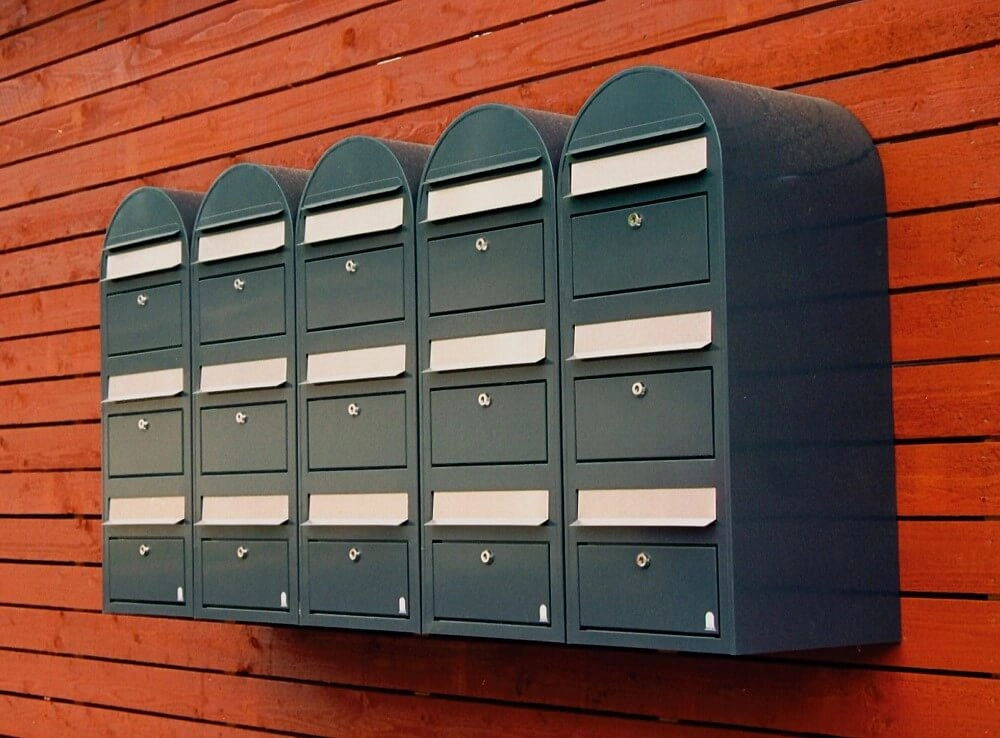 Brievenbus Trio 7016 i Donkergrijs Bobi 6417237015143