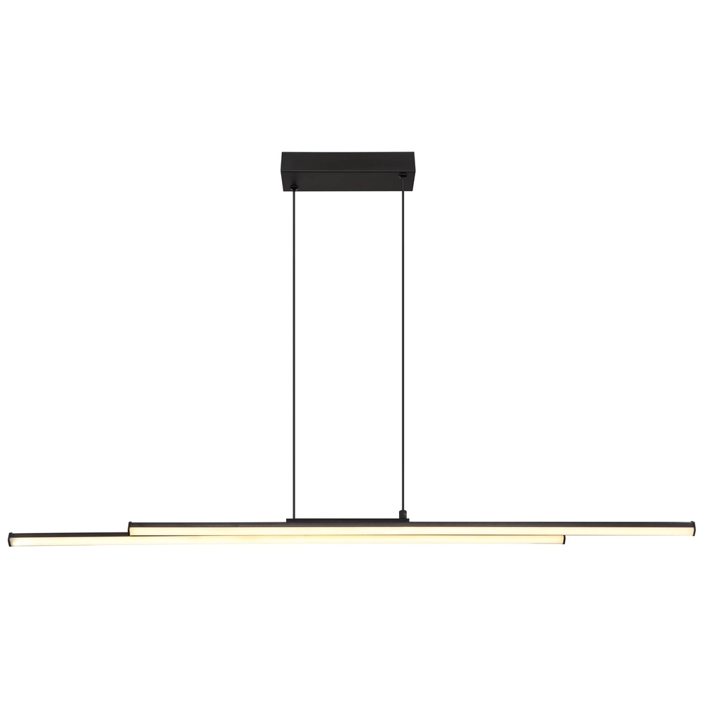 Moderne hanglamp Kirina 110cm zwart Globo 9007371506248