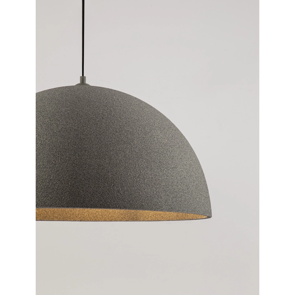 Hanglamp Starla grijs Ø 60cm Lyora 5212017476814