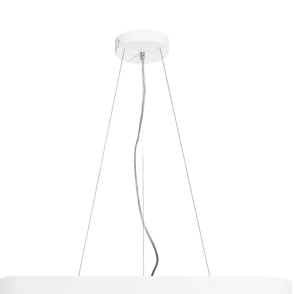 Vierkante hanglamp Medo Led 60cm wit SLV 4024163190183