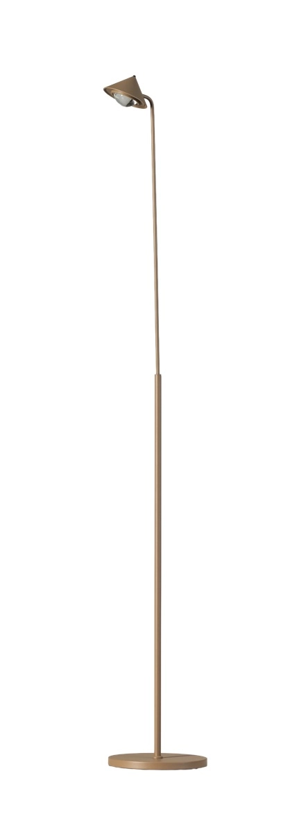 Dimbare led leeslamp Pico taupe