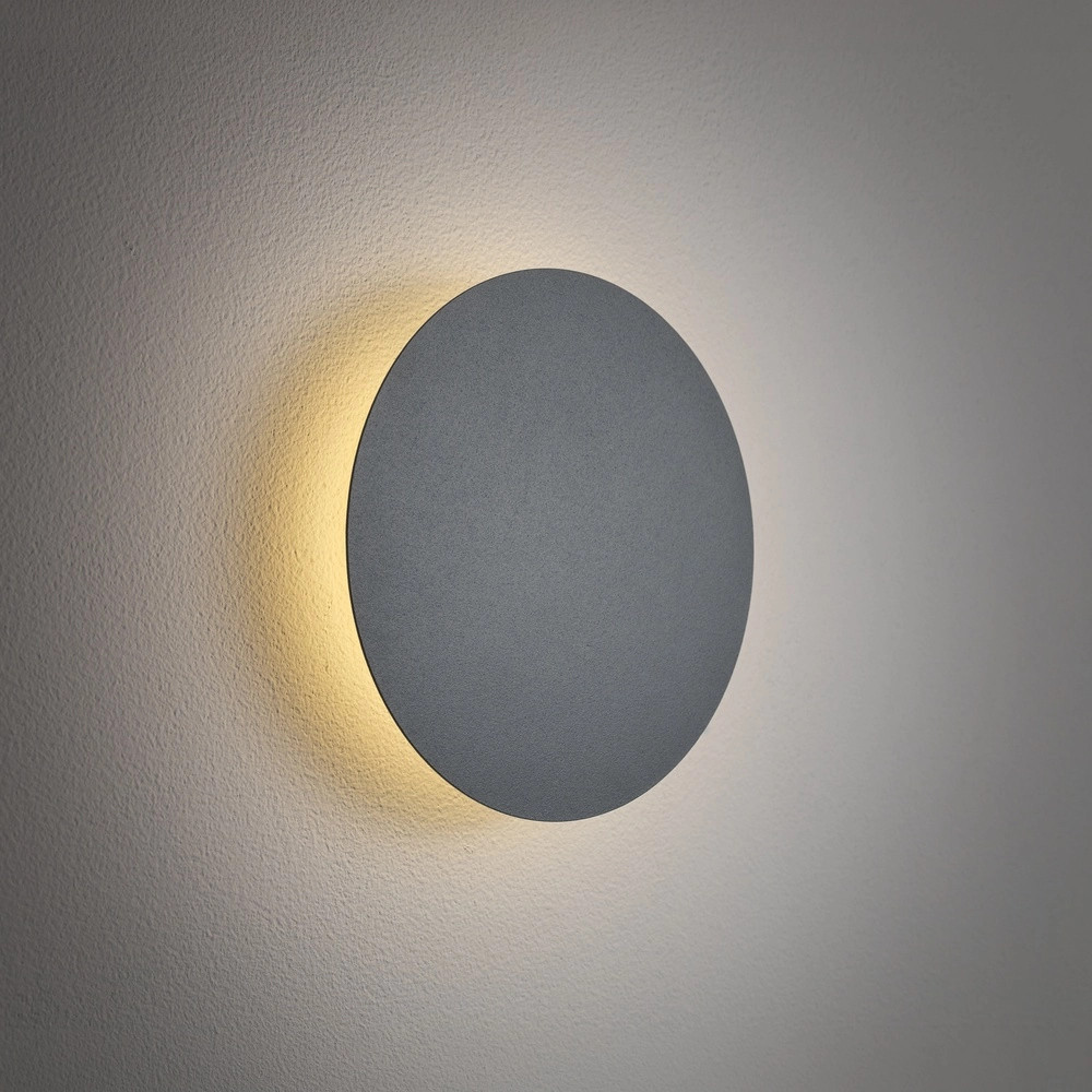 Design wandlamp Ring umbra blauw Ø 15cm Lyora 5903139126663