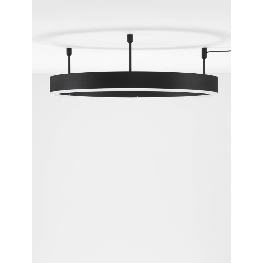 Plafondlamp Motif zwart Ø 60cm Plafondlamp Motif zwart Ø 60cm