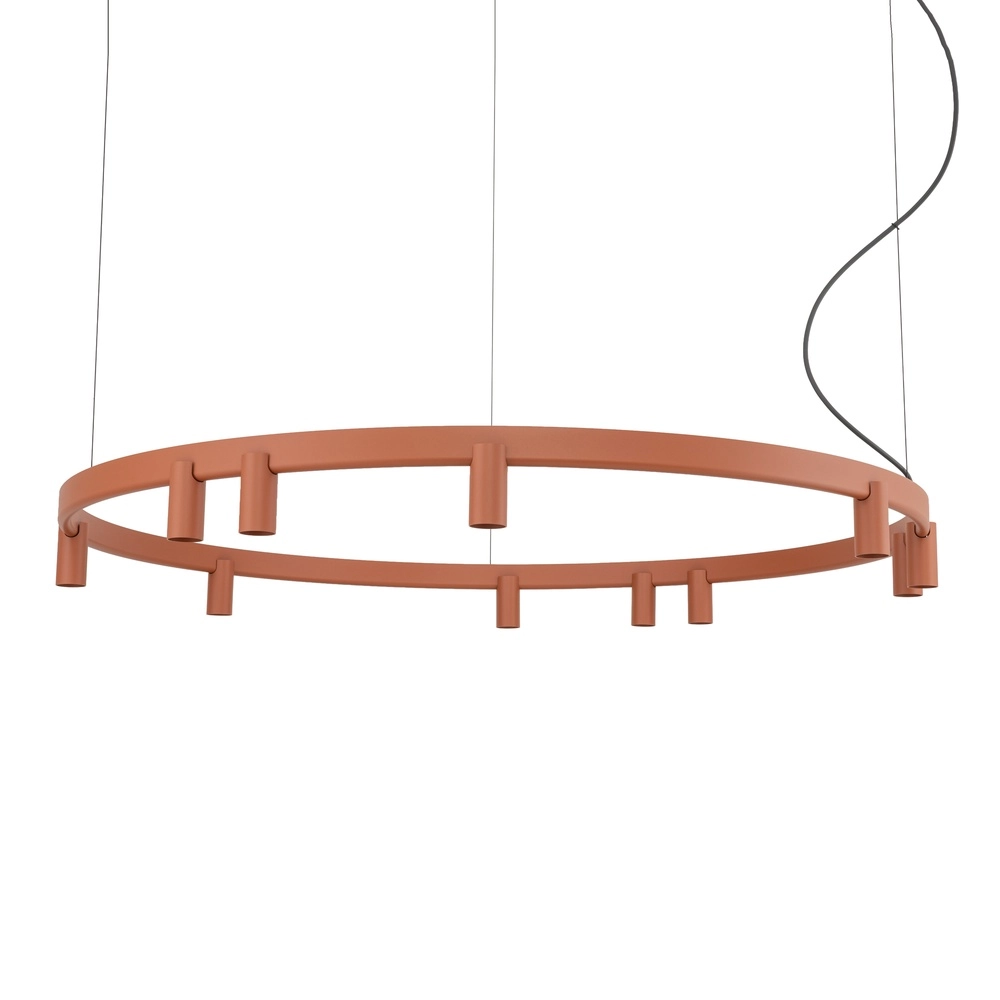 Design hanglamp Fourty terracotta Ø 116cm