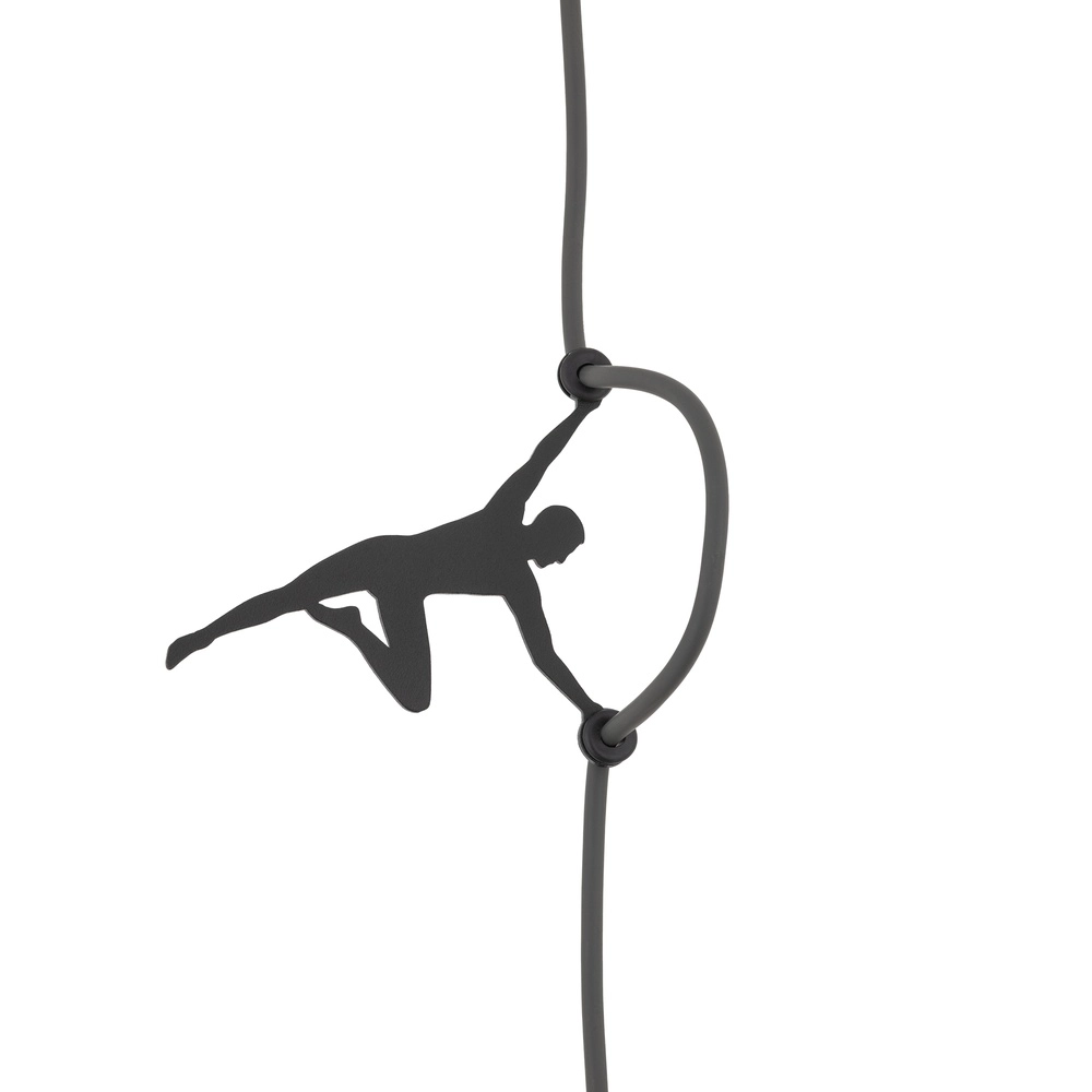 Hanglamp Lago grijs Ø 40cm Lyora 5903139116732