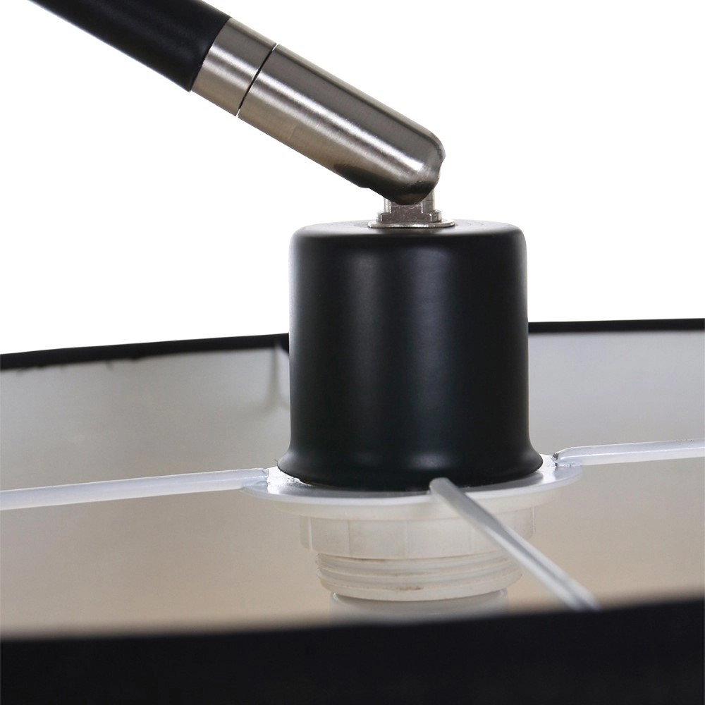 Zwarte booglamp Solva Steinhauer 8712746123333