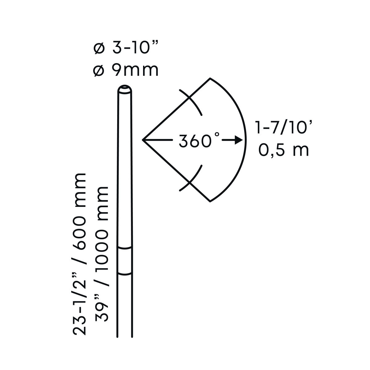 12 volt lamp BREEZE LOW In-lite 8717051007903
