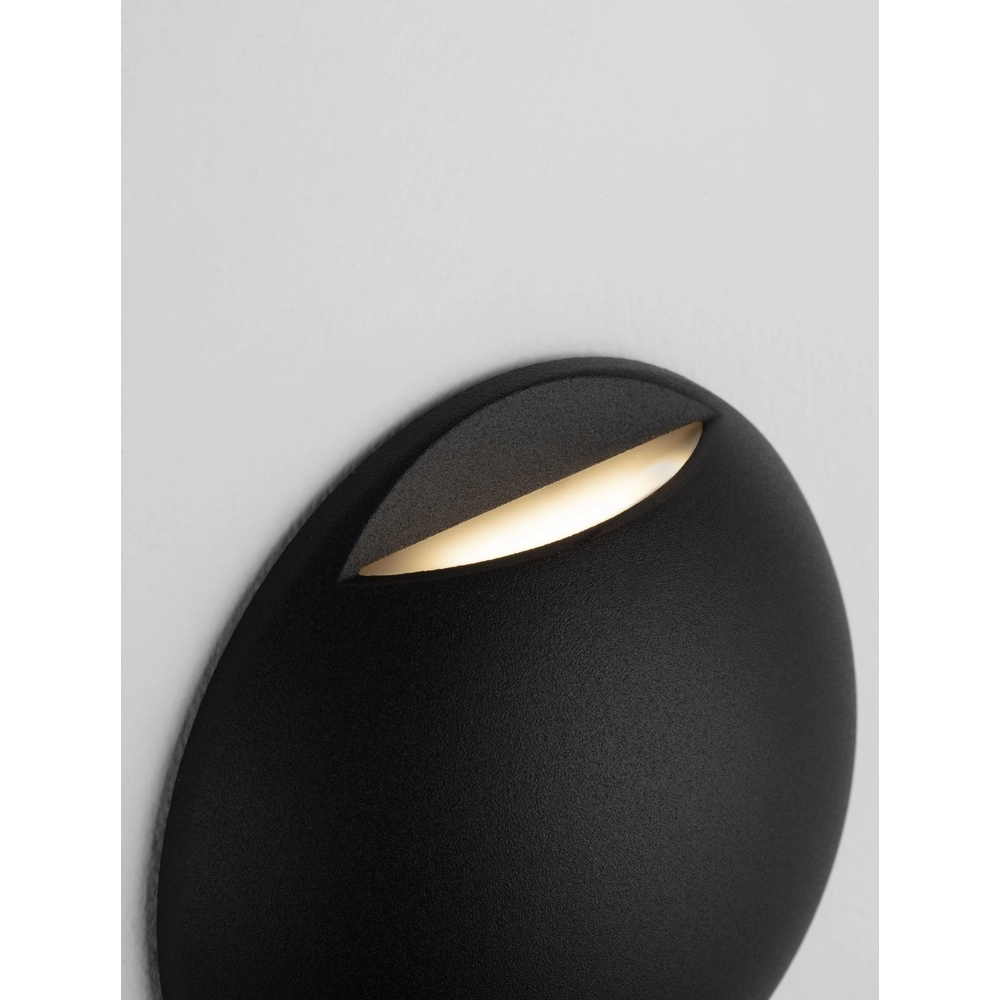 Wandlamp Passo dubbel zwart Lyora 5212017478658