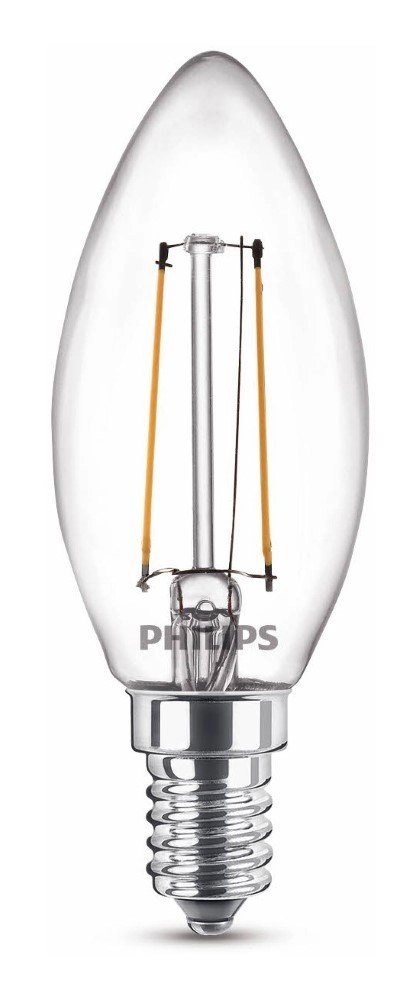 2W - E14 - 2700K - 250 lumen set van 2 Philips 8718699782054