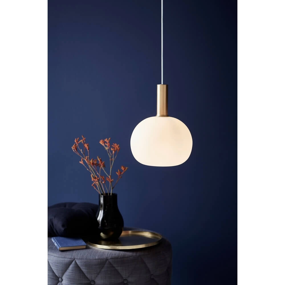 Glazen hanglamp Alton bol Ø 25cm wit Nordlux 5701581413887