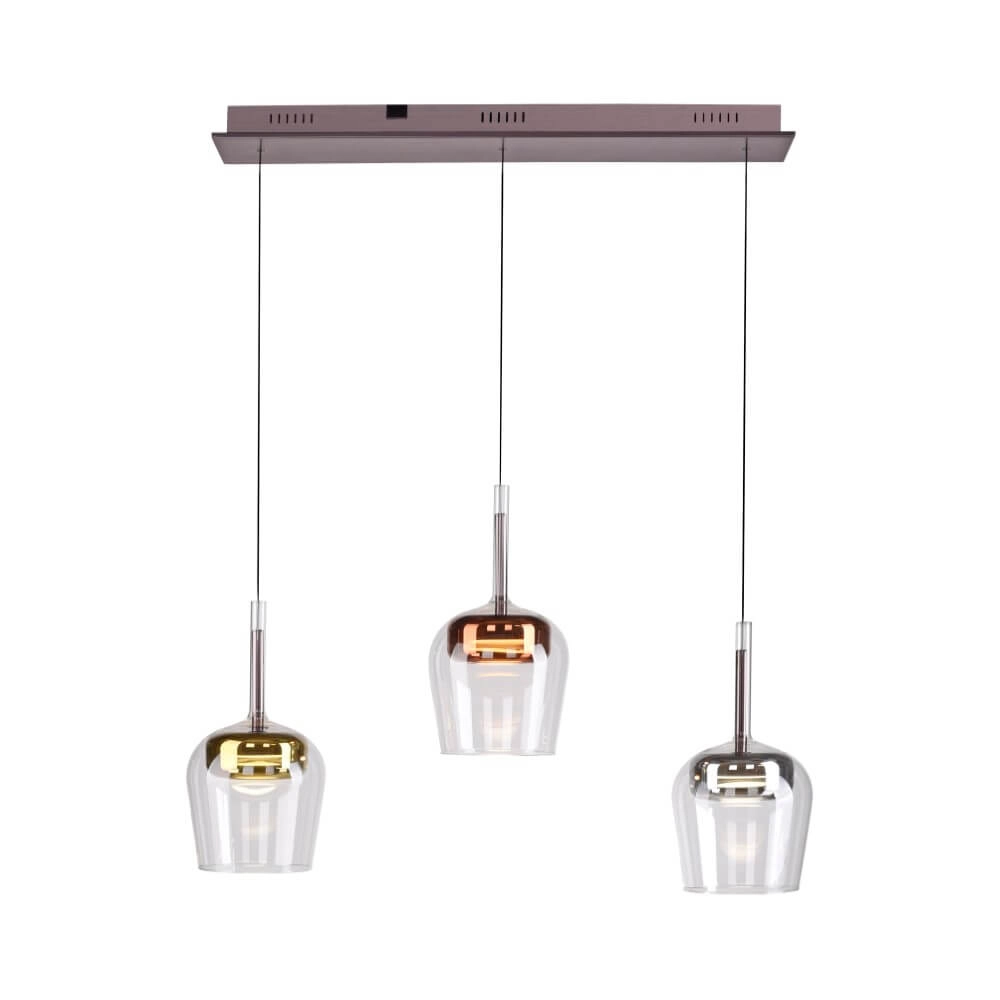 3-lichts hanglamp Q-Kon meerdere kleuren Paul Neuhaus 4012248383896