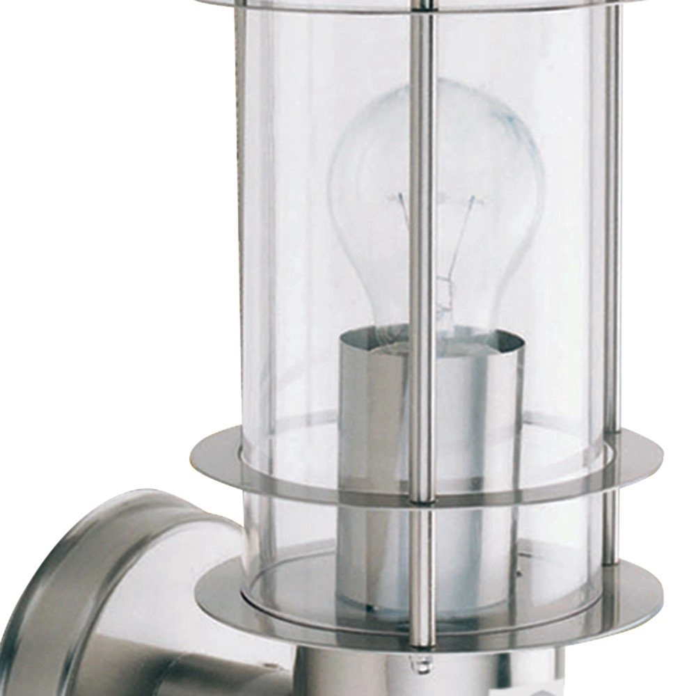 RVS buitenlamp Outdoor met beweginssensor Searchlight 5013874288950