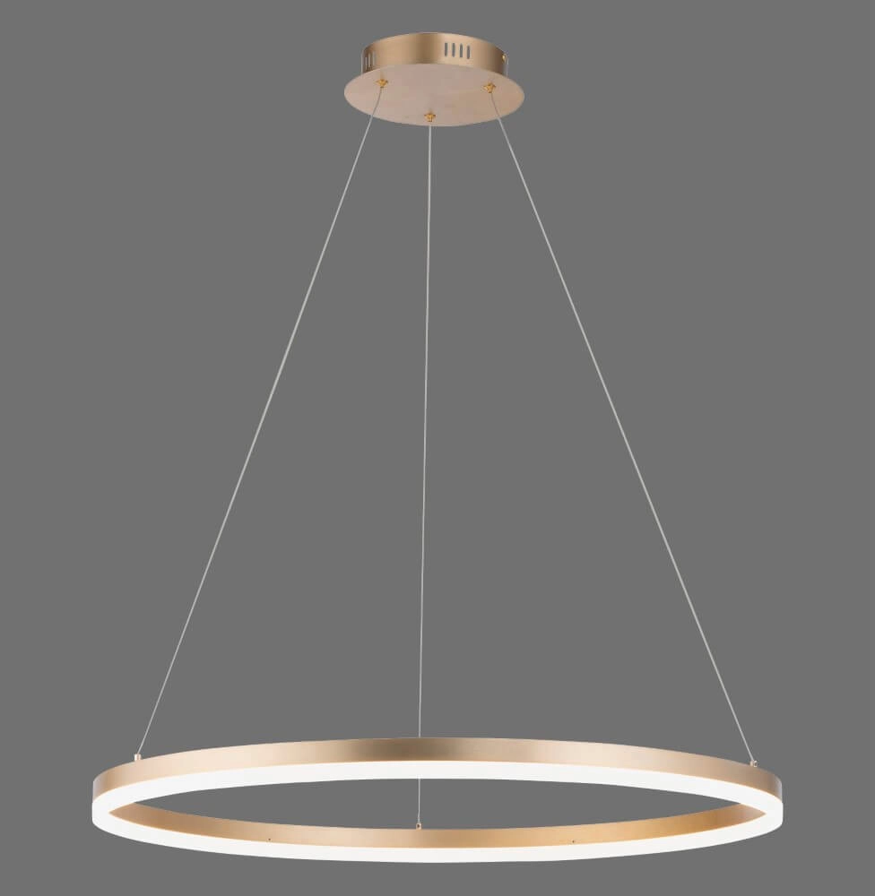 Moderne hanglamp Titus Ø 80cm antiek messing Paul Neuhaus 4012248362877