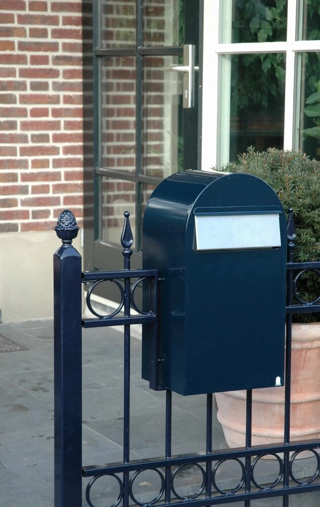 Brievenbus Grande B 5004 i Zwartblauw Bobi 6417237034298