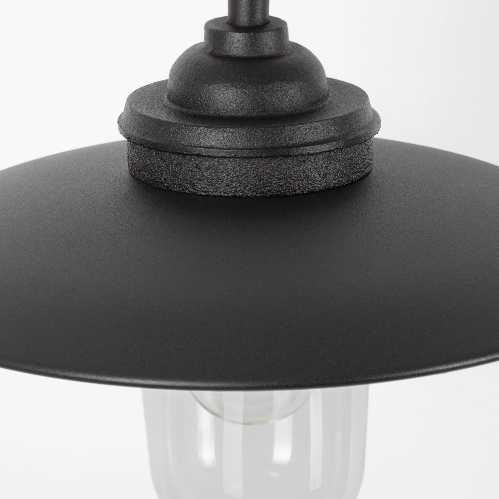 Zwarte muurlamp Ardennes van gietijzer KS Verlichting 8714732758703