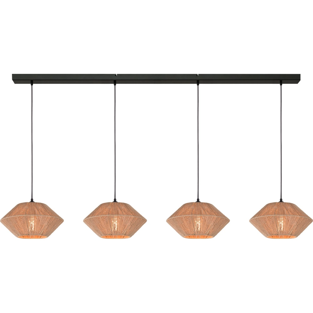 Eettafel hanglamp Bicono 4x Ø35cm