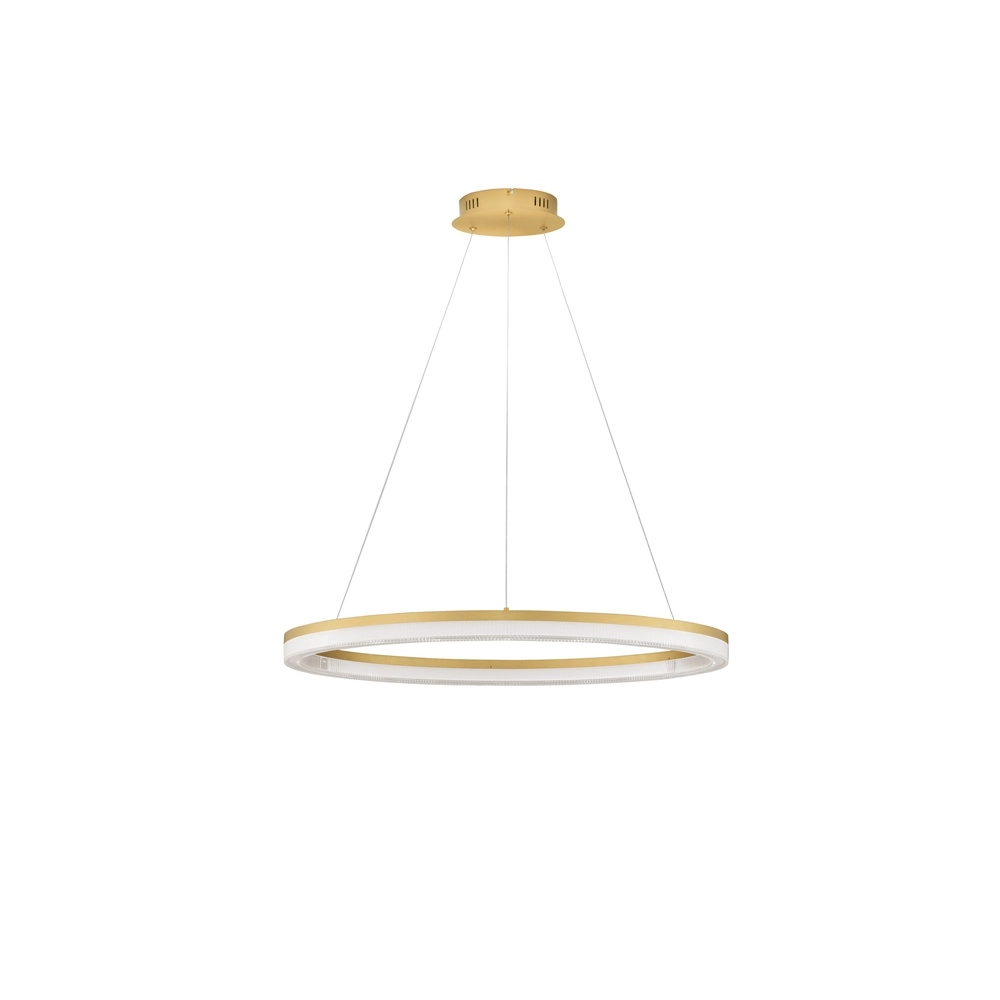 Gouden hanglamp Luana 1-lichts Lyora 5212017479693