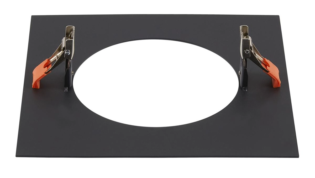 Inbouwframe voor Numinos L recht 240/150mm zwart SLV 4024163262170