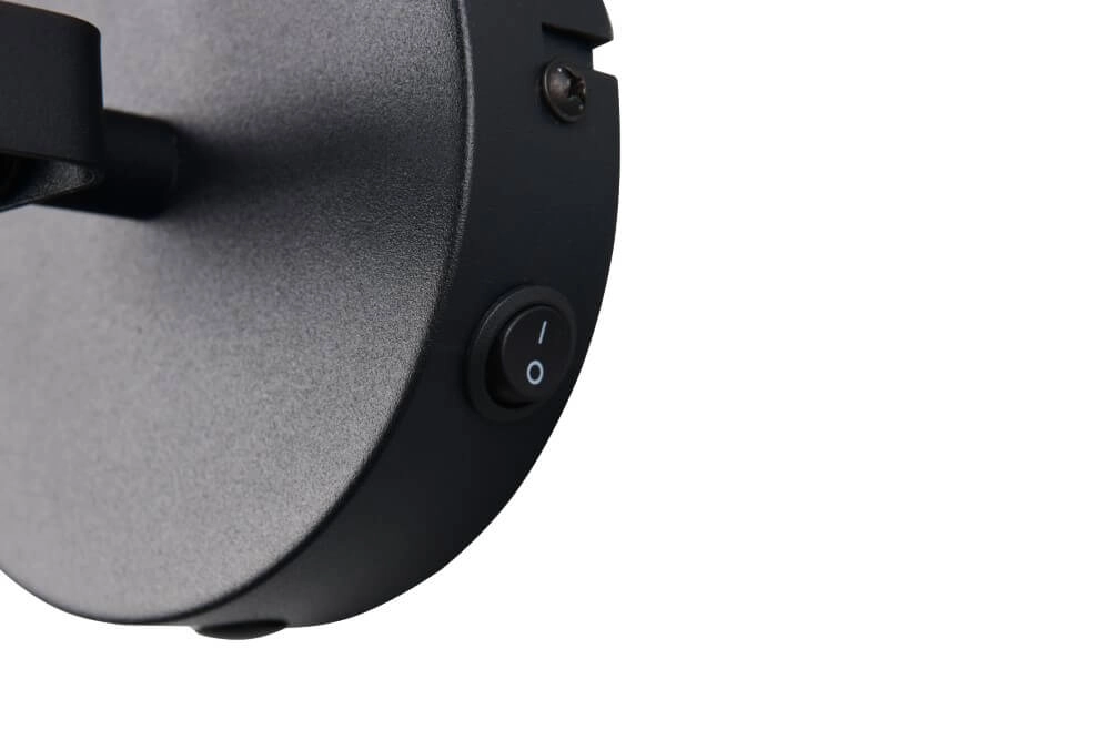 Zwarte wandlamp Jerome design Trio 4017807637694