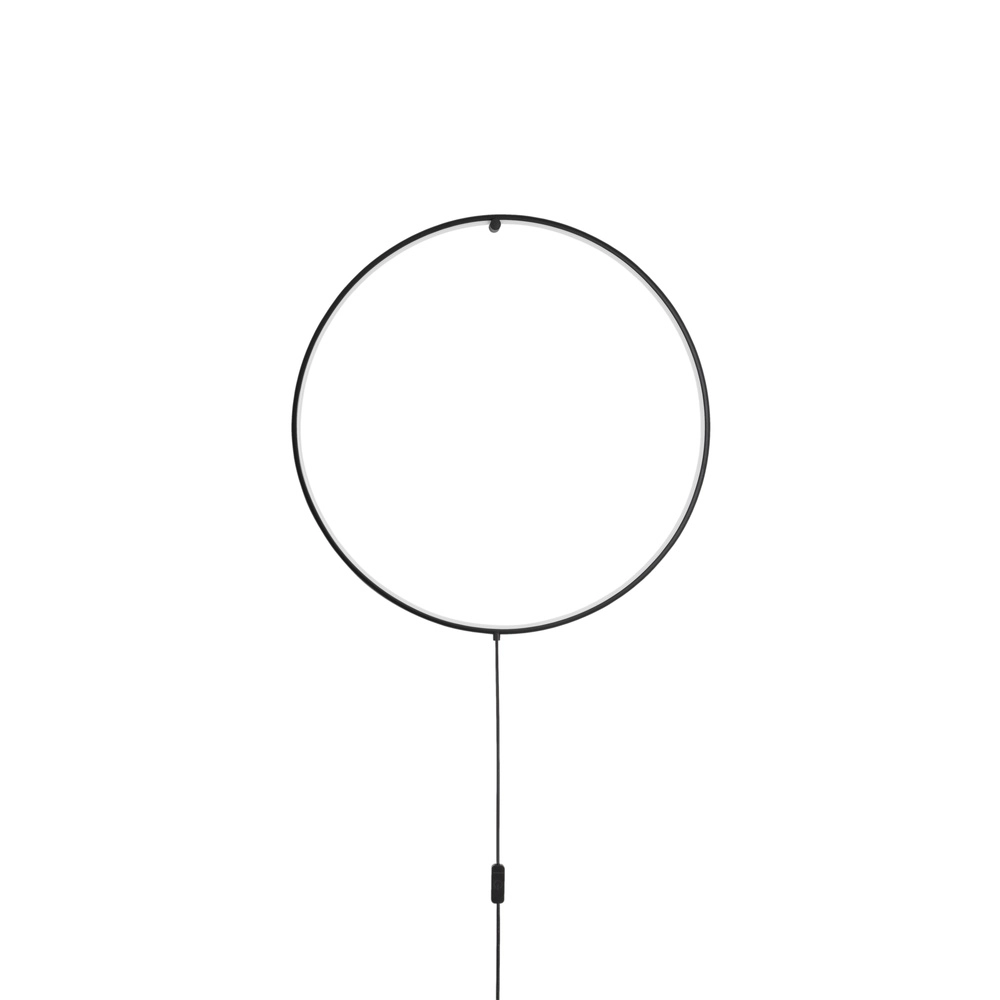 Vloerlamp Ring zwart Ø 45cm Lyora 5212017428134