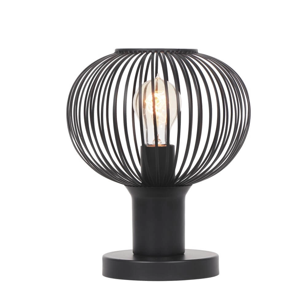 Draad tafellamp Gila Ø 23cm - zwart Trio 4017807629071