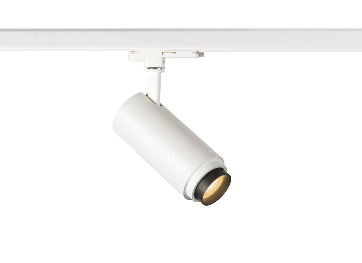 Railspot 3-fase Numinos Zoom M Dali wit/zwart 2700K - 15gr SLV 4024163261982