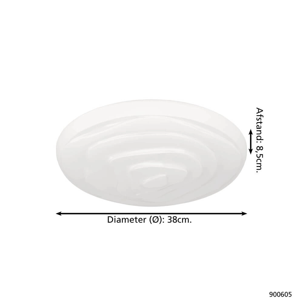 Led plafondlamp Battistona Ø 38cm Eglo 9008606245031