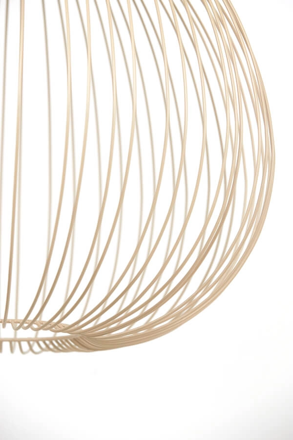 Crème hanglamp Rilana Ø 34cm Light & Living 8717807649760