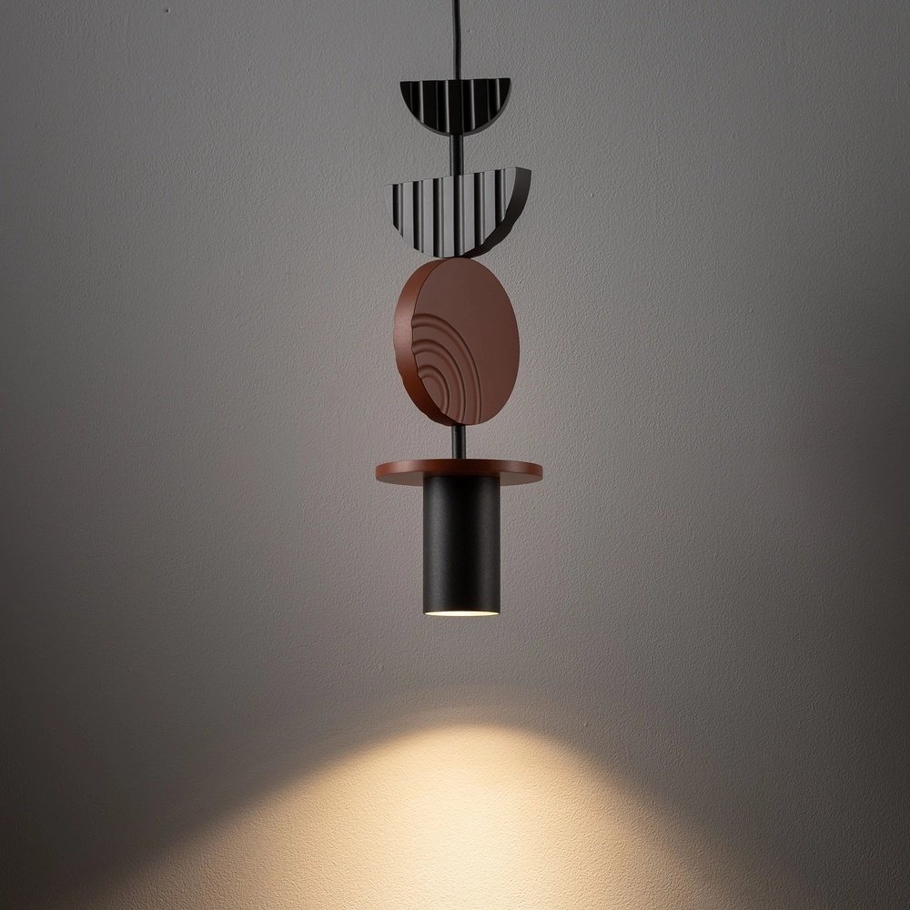 Unieke hanglamp Drops Color umbra grijs Lyora 5903139111966