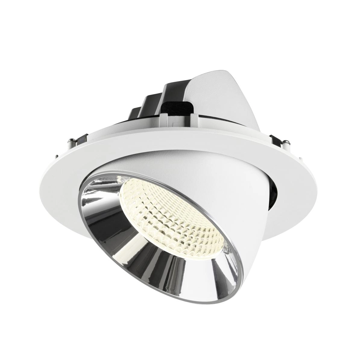 Inbouwspot Numinos Gimble XL wit/chroom 4000K - 55gr SLV 4024163308373