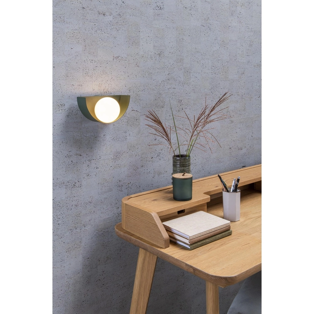 Design wandlamp Benni groen Lucide 5411212451842