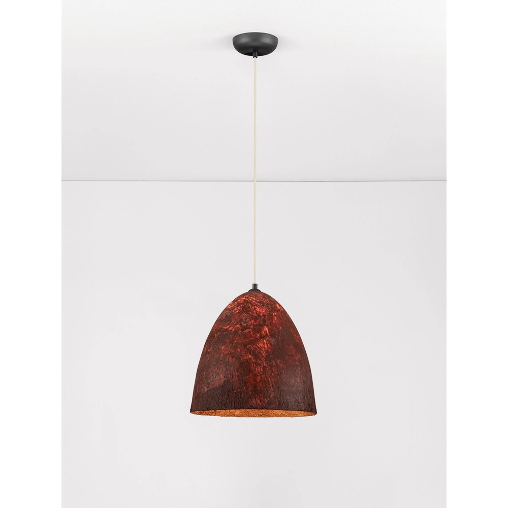 Hanglamp Solis rood Ø 36cm Lyora 5212017477842