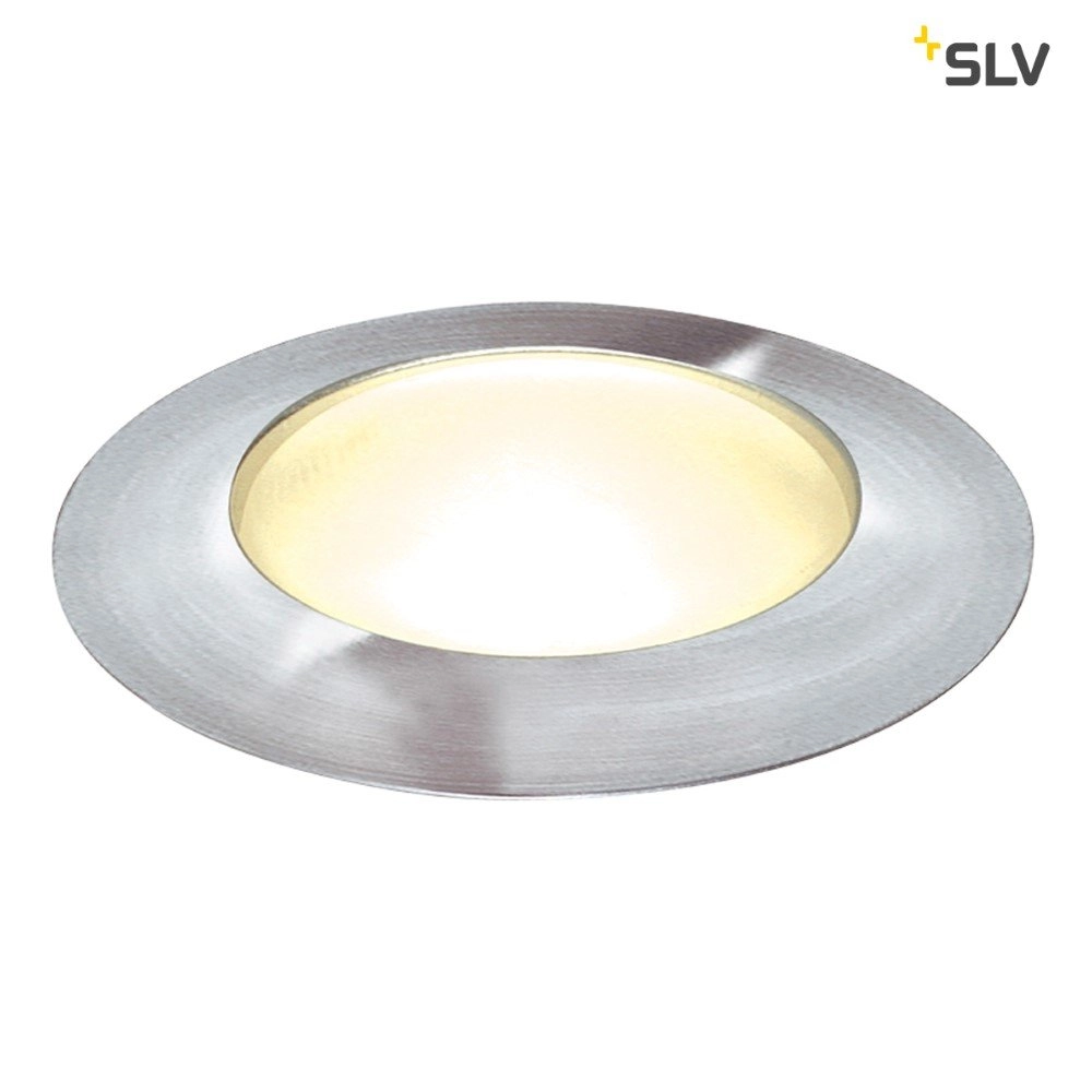 Vlonderspot Power Trail-Lite 1w - 3000K - 4,2cm metaalgrijs SLV 4024163112093